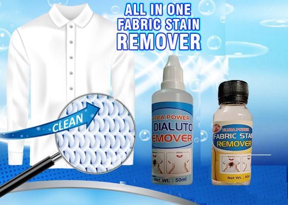 All in One Fabric Stain Remover 100ml (Buy 1 Get 1 Free)